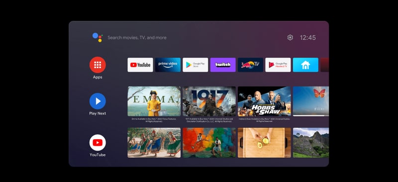 ОС Android TV